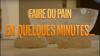 Faire du pain sans levure en quelques minutes [upl. by Bouzoun]