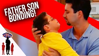 How to Encourage Father Son Bonding  Supernanny [upl. by Yebot]