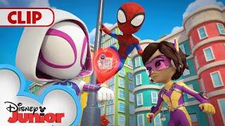 Rhino Tricks the Toothy Fairy 🦷  Marvels Spidey and his Amazing Friends  disneyjr [upl. by Jens]