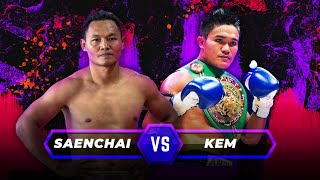 Saenchai vs Kem Sitsongpeenong  Rare Full Fight  Crazy Knockout [upl. by Nibas645]