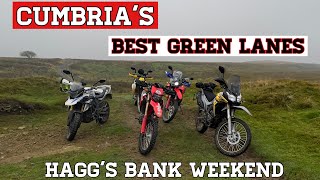 Riding the best green lanes Cumbria has to offer Hagg’s Bank reunion weekend On my Honda CRF300L [upl. by Ettedranreb]