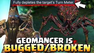 GEOMANCER is BUGGED on Spider I found the FIX Raid Shadow Legends [upl. by Rodrich]