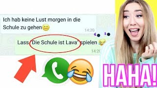 LIEBEN ALLE die SCHULE ist LAVA WhatsApp [upl. by Adidnere403]