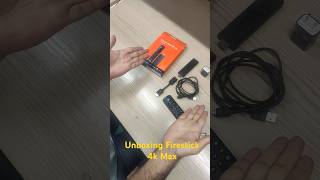 Unboxing Firestick 4k Max Things you get inside of box firestick firesticktv firestick4k hacks [upl. by Herriott214]