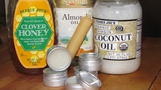 DIY How to Make All Natural Lip Balm [upl. by Alyss539]