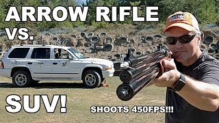 50Cal Arrow Rifle vs SUV [upl. by Bealle]