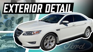 Ford Taurus Exterior Wash amp Engine Detail  Auto Detailing cardetailing autodetailing [upl. by Joseph]