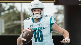 Grayson McCall 2023 highlights Transfer quarterback from Coastal Carolina [upl. by Sicard24]