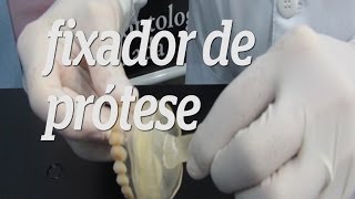 Saúde da boca fixador de prótese [upl. by Latini]