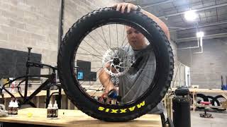 Installing Tires and adding sealant to your Tubeless Wheelset [upl. by Wilbur353]