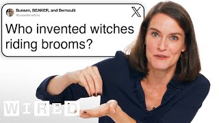 Historian Answers Witchcraft Questions  Tech Support  WIRED [upl. by Gatian]