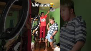 Bloopers hits 1M views on Tiktok 😍 shortsforyou reels shorts [upl. by Yentiw]