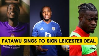 Leicester City unveils Fatawu Issahaku Ashimeru’s contract transfer deal for Kamaldeen Mbappe [upl. by Kilbride]