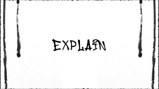 Borntrappy  Explain Lyric Video prodby Vitannibeatz [upl. by Addiego]