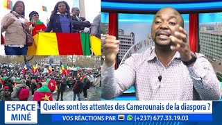 LA QUESTION DE LA DIASPORA CAMEROUNAISE  ESPACE MINE DU 12 SEPTEMBRE 2024 [upl. by Damaris217]