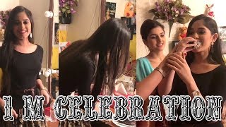 Tu Aashiqui Team Celebrating Jannat Zubairs 1 Million  Cake Cutting  Must Watch [upl. by Annuahs81]