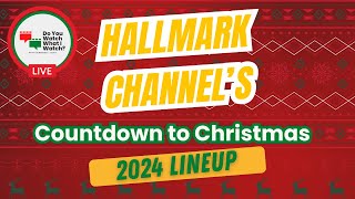 Hallmark Channels 2024 Countdown to Christmas Lineup  REACTION [upl. by Yettie330]