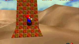 Super Mario 64  Pyramid Puzzle  Coinless  1 A Press [upl. by Paucker888]