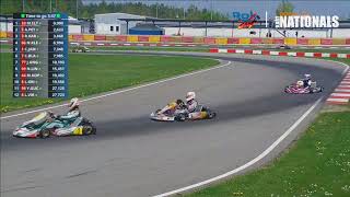 ACV Kart Nationals Rok Junior Wackersdorf Rennen 1 [upl. by Ordnajela]