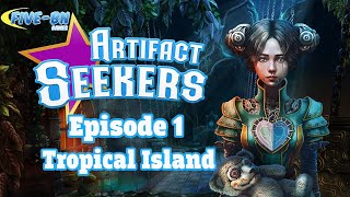 Artifact Seekers  Episode 1 Tropical Island Full Walkthrough FiveBN GAMES [upl. by Arbmahs211]