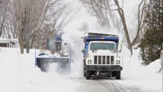 Québec sous la neige [upl. by Hcirteid]