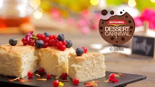 Angel Food Cake Recipe  How To Make Angel Food Cake  Britannia Dessert Carnival [upl. by Gargan]