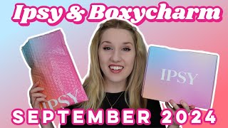 Ipsy Glam Bag amp Boxycharm by Ipsy  September 2024 [upl. by Nodyl141]