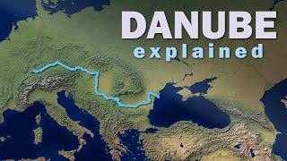 The Danube River explained in under 3 Minutes [upl. by Secrest]