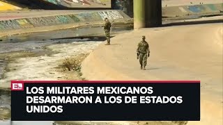 Confusión por altercado entre militares de México y EU [upl. by Dev]