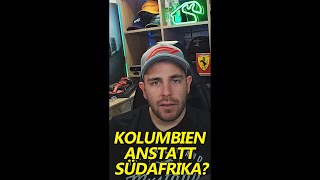 🇨🇴 Kommt Kolumbien anstelle von Südafrika in den Rennkalender Shorts youtubeshorts shortsvideo [upl. by Lika]