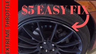 How to Fix a Curbed Rim for Only 5 Fast and easy solution [upl. by Madalena]