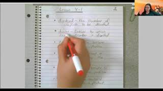 Envision math lesson 41 Relate Multiplication and Division [upl. by Ymrej]