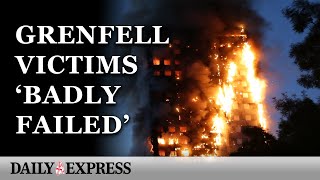 Grenfell tower fire Inquiry reveals who is to blame in damning report [upl. by Bird]