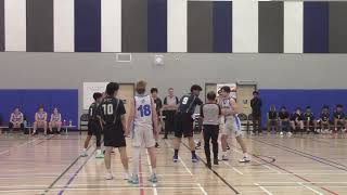 2023 Pembina Trails Varsity Boys Basketball TournamentSteinbach Christian Flames vs Pembina Trails [upl. by Ranna436]