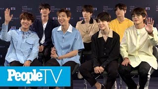 Full Interview BTS On What They Love About Themselves Each Other Dream Artist Collabs  PeopleTV [upl. by Jean-Claude]