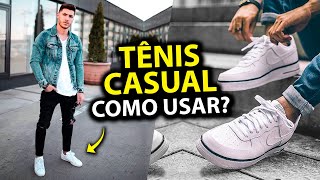 TÊNIS CASUAL MASCULINO 19 Ideias Diferentes para Usar e 9 Lojas para Comprar [upl. by Rollin671]