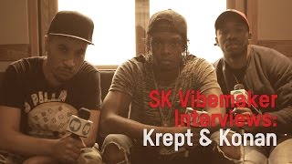 SK Vibemaker Interviews Krept amp Konan [upl. by Llerej797]