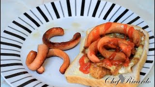 Jamaican Breakfast Frankfurters And Fried Eggs Top 2015 Recipes  Recipes By Chef Ricardo [upl. by Hofmann962]