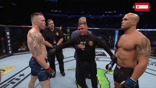 Robbie Lawler vs Colby Covington Highlights [upl. by Yelnek]