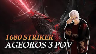 Lost Ark1680 Deathblow Striker  T4 Ageoros POV [upl. by Valoniah]