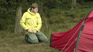 Hilleberg Akto  Instruktionsfilm [upl. by Gaiser841]