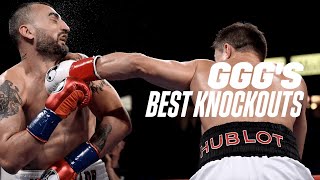 Eight Minutes Of Gennadiy quotGGGquot Golovkin Delivering Devastating Knockouts 🧨 [upl. by Ateloiv499]