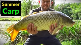 Summer Carp Fishing Session Catching Carp on Boilies amp Double Take [upl. by Danby288]