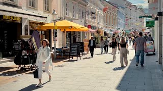 Walk in Historic Old Town of Sankt Pölten September 2022 Austria  4K HDR [upl. by Sugden642]