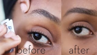 How To Shape Your Eyebrows With a Razor Blade [upl. by Ahseila]