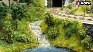 NOCH BastelWorkshop Aufbau des Neuheitendioramas 2018 Teil 4 von 4 [upl. by Lem]