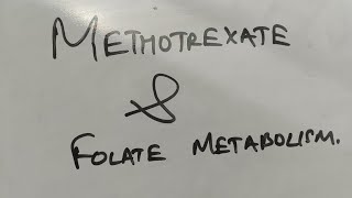 METHOTREXATE AND FOLATE METABOLISM [upl. by Farant]