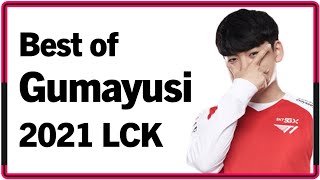 Best of Gumayusi 2021 LCK Montage｜2021 구마유시 롤챔스 매드무비 [upl. by Gudrin147]