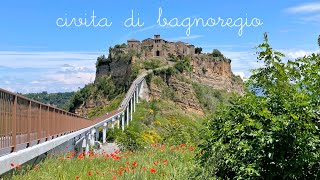 travel vlog  civita di bagnoregio  exploring the town  italy [upl. by Naor787]