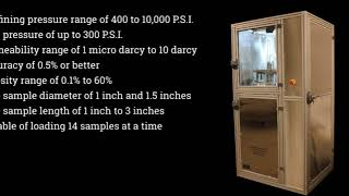 Multi Sample Permeameter Porosimeter v2 Short Overview [upl. by Netsyrk]